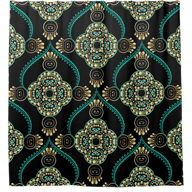 Arabesque Floral, Vintage Elegance Pattern. (Front)
