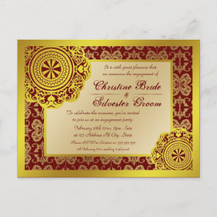 Arabesque Gold Lace, engagement announcement