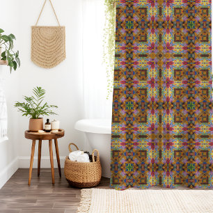 Arabesque Hearts Fractal Pattern  