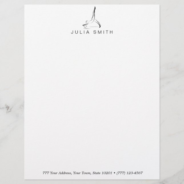 Arabesque on the reformer letterhead (Front)