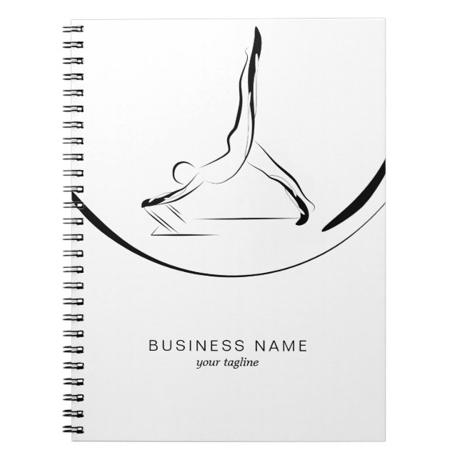 Arabesque on the reformer notebook (Front)