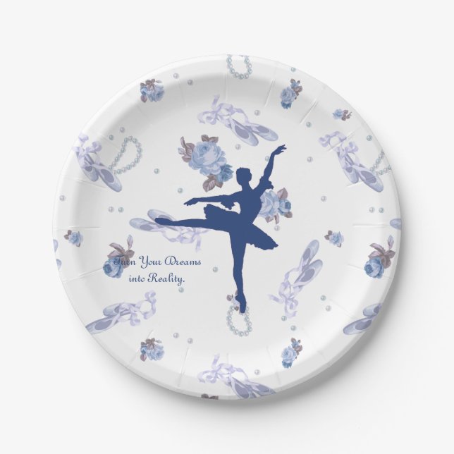 arabesque paper plate (Front)