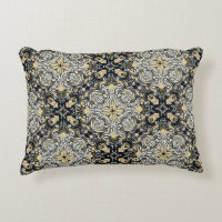 Arabesque patten Accent Coussin