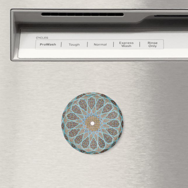 Arabesque Persian Oriental Arabic Turkish Decor Magnet (In Situ (Dishwasher))