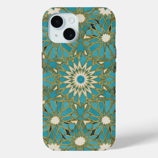 arabesque turquoise Case-Mate iPhone case (Back)