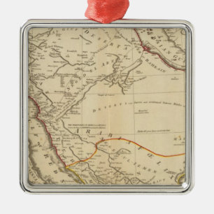 Arabia 5 metal ornament