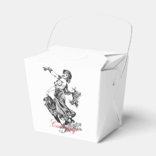 Arabian Belly Dancer Vintage Art Thunder_Cove Favor Box