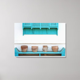 Arabian Clay Pots Canvas Print