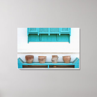 Arabian Clay Pots Canvas Print