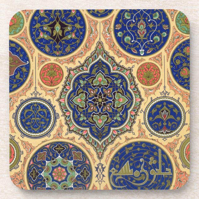 Arabian Decoration, plate XXVII from 'Polychrome O Coaster (Front)