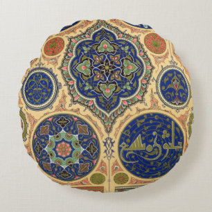 Arabian Decoration, plate XXVII from 'Polychrome O Round Pillow