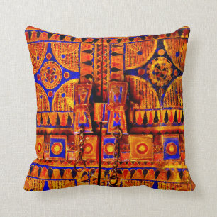 Arabian Door Throw Pillow