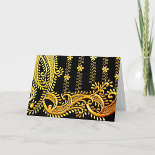 Arabian Embroidery Invitation