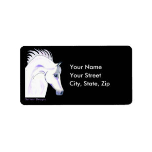 Arabian Grey Ghost Address Labels