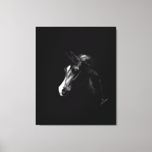 Arabian horse art canvas print
