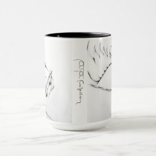 "Arabian Horse" by Adelia Audi Mug