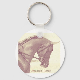 Arabian horse keychain