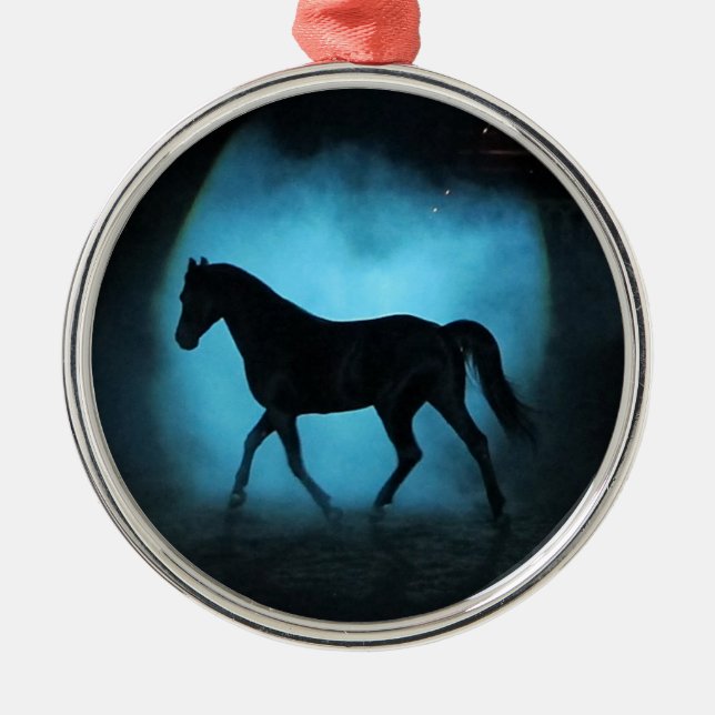 arabian horse metal ornament (Front)