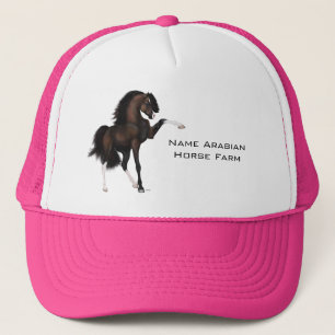 Arabian Horse Passion Brown Trucker Hat