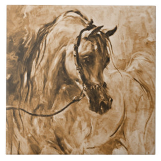 Arabian Horse Tile