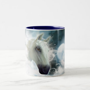 Arabian Horse Two-Tone Coffee Mug
