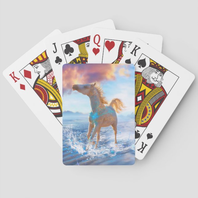 Arabian Horses of STELLAR ISLAND Playing Cards (Back)