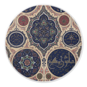 Arabian Intricate Retro Pattern Ceramic Knob