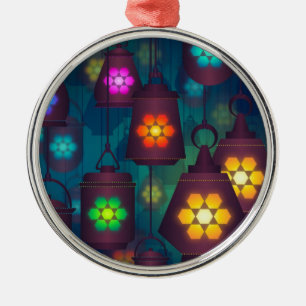 Arabian Lanterns Middle Eastern design Metal Ornament