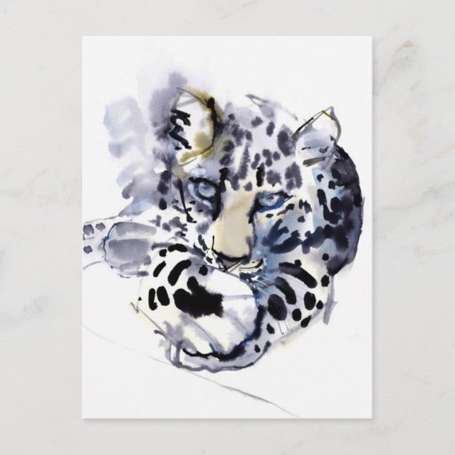 Arabian Leopard 2008  2 Postcard (Front)