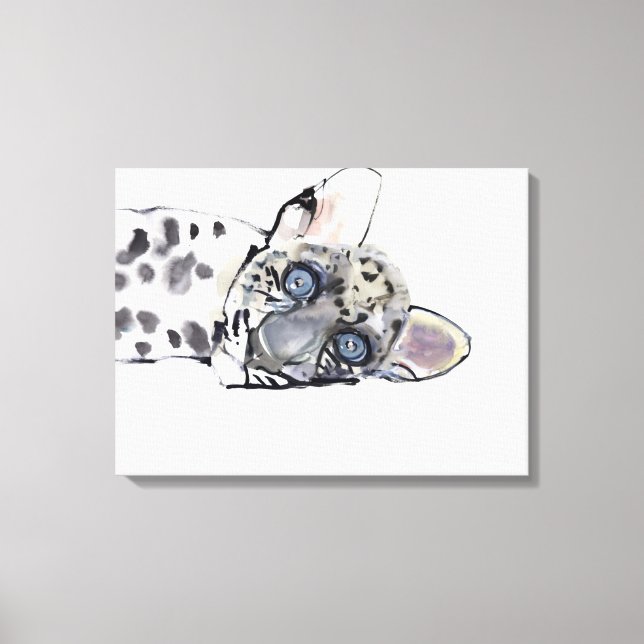 Arabian Leopard 2008  3 Canvas Print (Front)