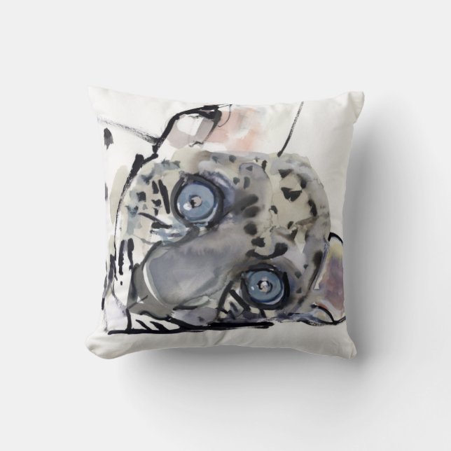 Arabian Leopard 2008  3 Throw Pillow (Front)