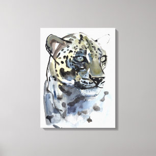 Arabian Leopard 2008 4 Canvas Print
