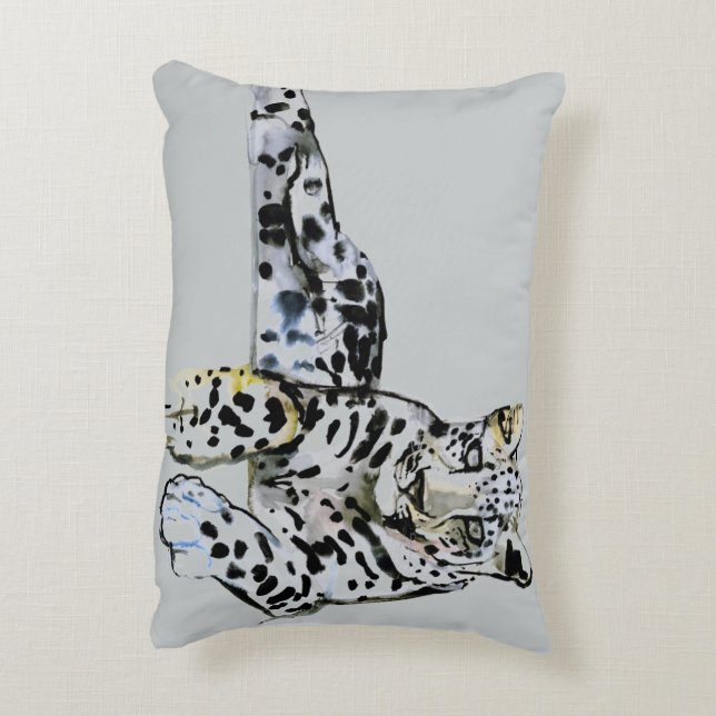 Arabian Leopard 2008  7 Decorative Pillow (Back(Vertical))