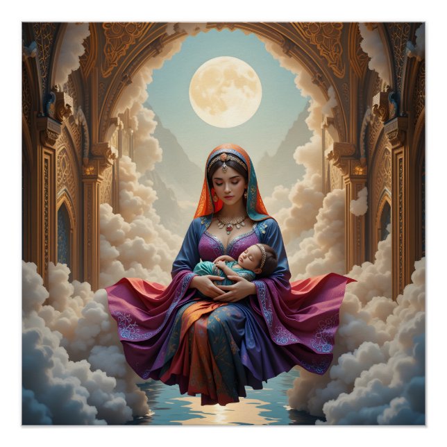 Arabian Night Serenity Poster (Front)