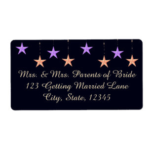 Arabian Nights Avery Label