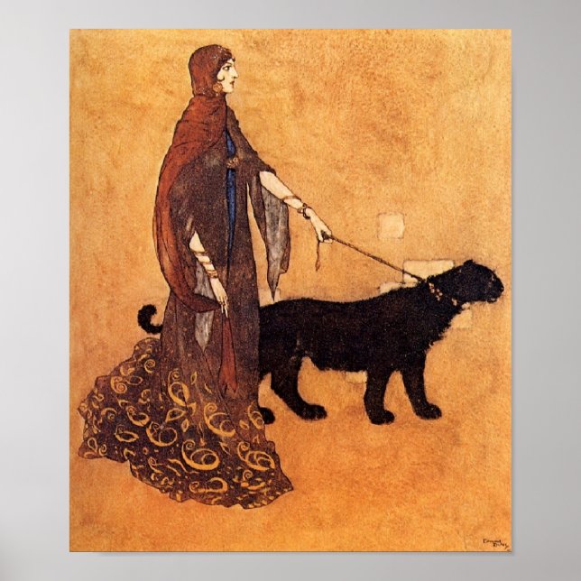Arabian Nights by Edmund Dulac Poster (Front)
