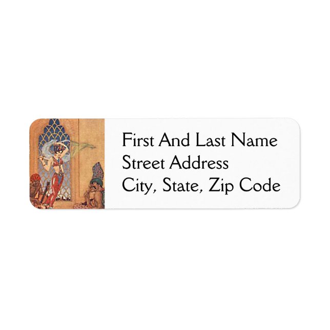 Arabian Nights Exotic Belly Dancer avec Écharpes (Devant)