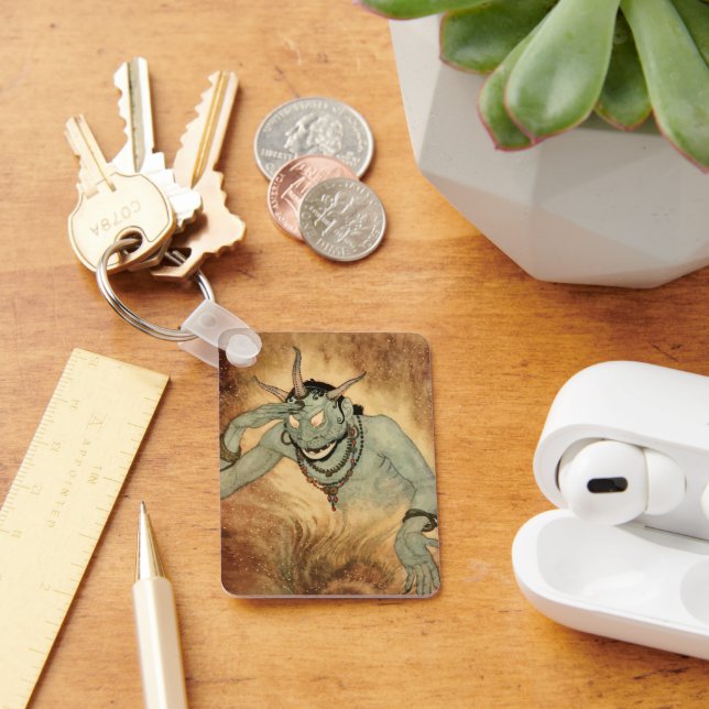 Arabian Nights Genie by Edmund Dulac Keychain (Desk)