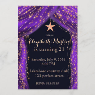 Arabian Nights Invitation