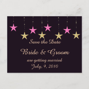 Arabian Nights Save the Date Postcard