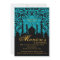 Arabian Nights, Teal Birthday Invitation