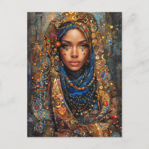 Arabian Nights Woman Postcard