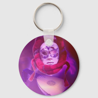 Arabian Oud Player Keychain