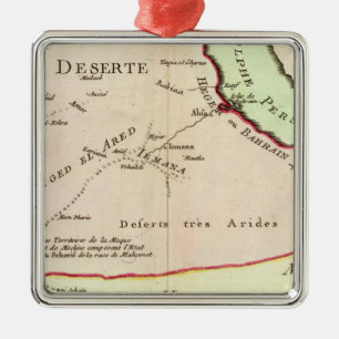 Arabian Peninsula, Saudi Arabia Metal Ornament