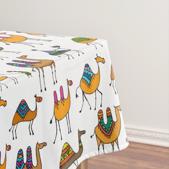 Arabian Sahara الصحراء Tablecloth, 52"x70" T Tablecloth (In Situ)