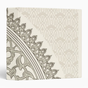 Arabian style lace binder