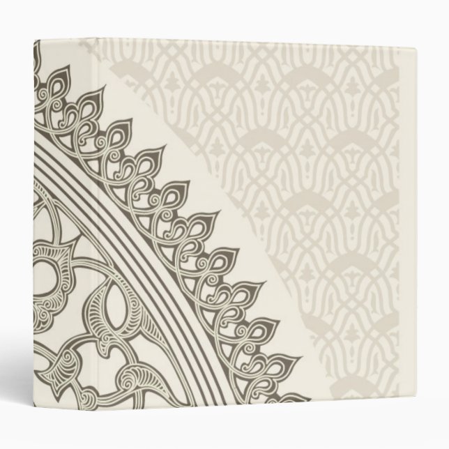 Arabian style lace binder (Front/Spine)