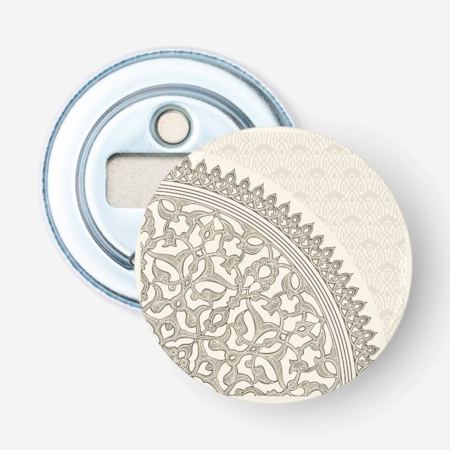 Arabian style lace bottle opener (Front)