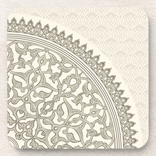 Arabian style lace coaster (Front)