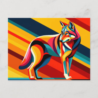 Arabian Wolf Postcard